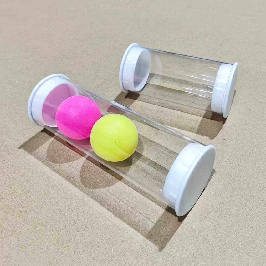 现货内径47外径50mmPC高透明包装管装乒乓球硬管塑料管带塑料盖子,淘宝优惠券,粉丝福利购,淘宝优惠卷