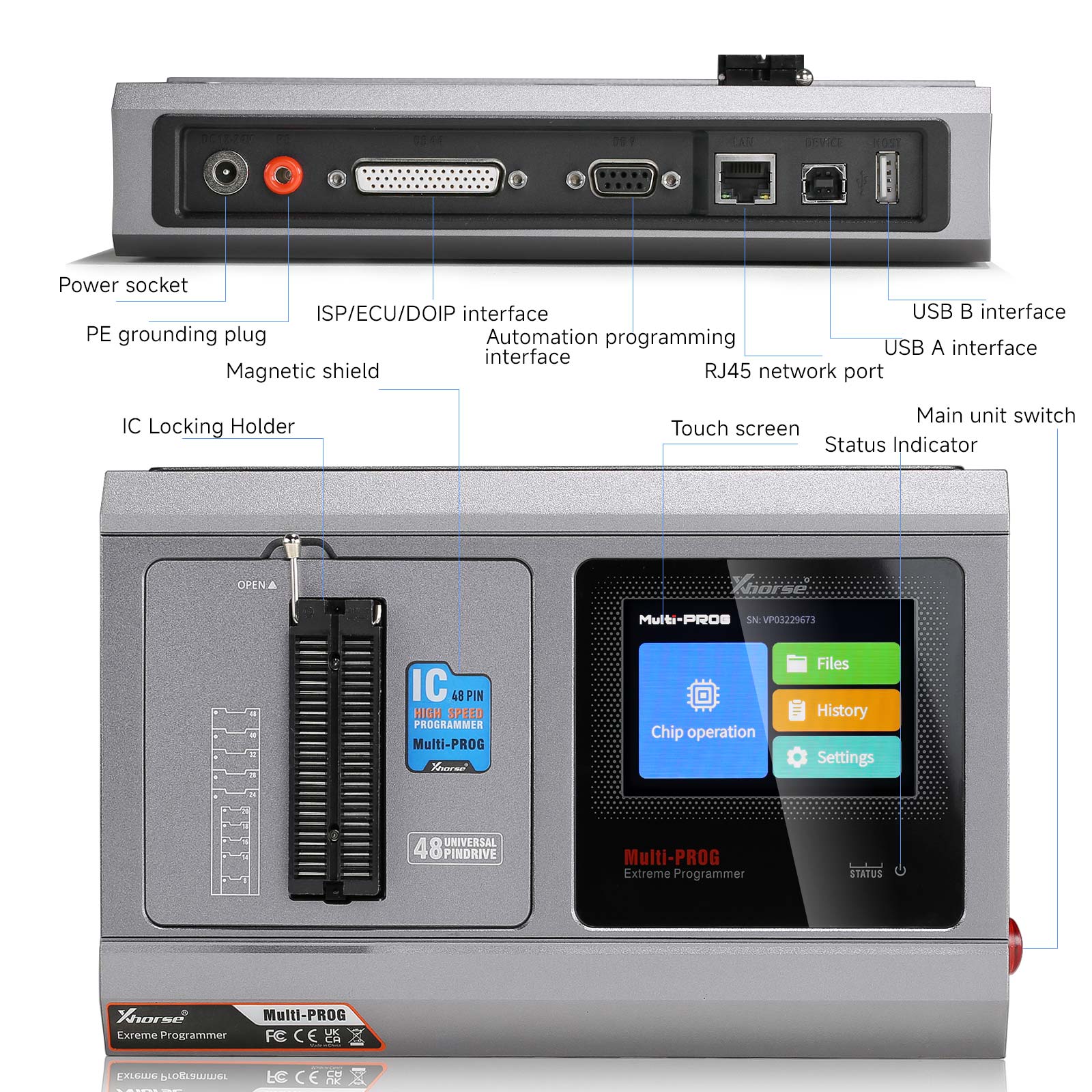 Xhorse MULTI-PROG Programmer VVDI PROG超编2代 Global Edition - 图1