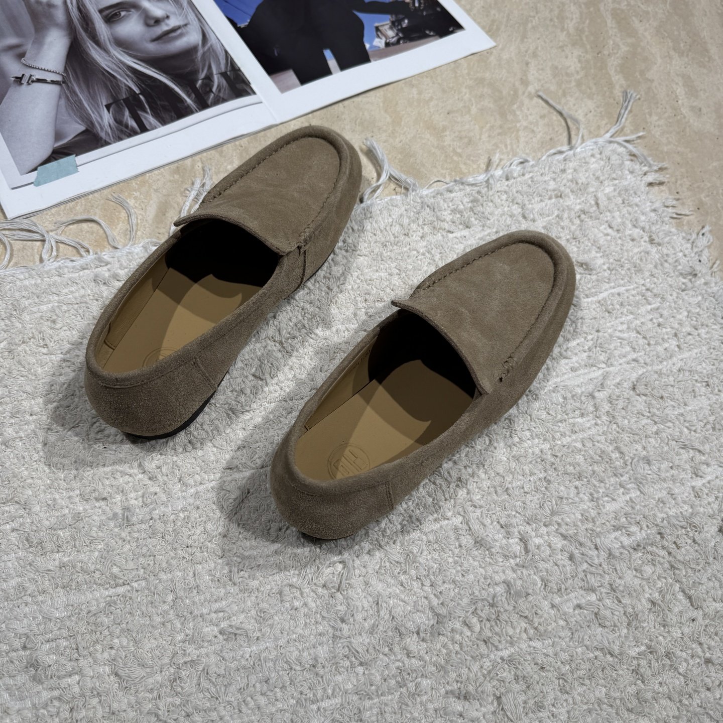 欧货欧洲站2026春季新款老钱风乐福鞋女圆头一脚蹬平底休闲豆豆鞋,淘宝优惠券,粉丝福利购,淘宝优惠卷