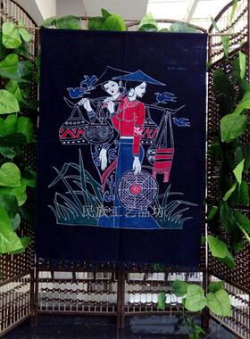 装饰画蜡染布民族工艺品坊