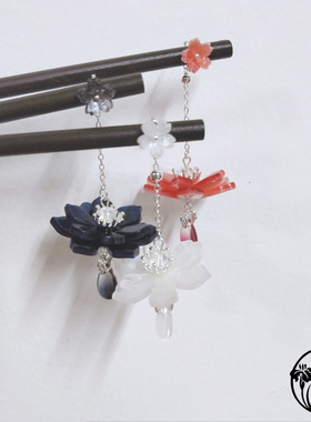 二哈和他的白猫师尊衍生八苦长恨花墨燃楚晚宁发簪子发钗古风头饰