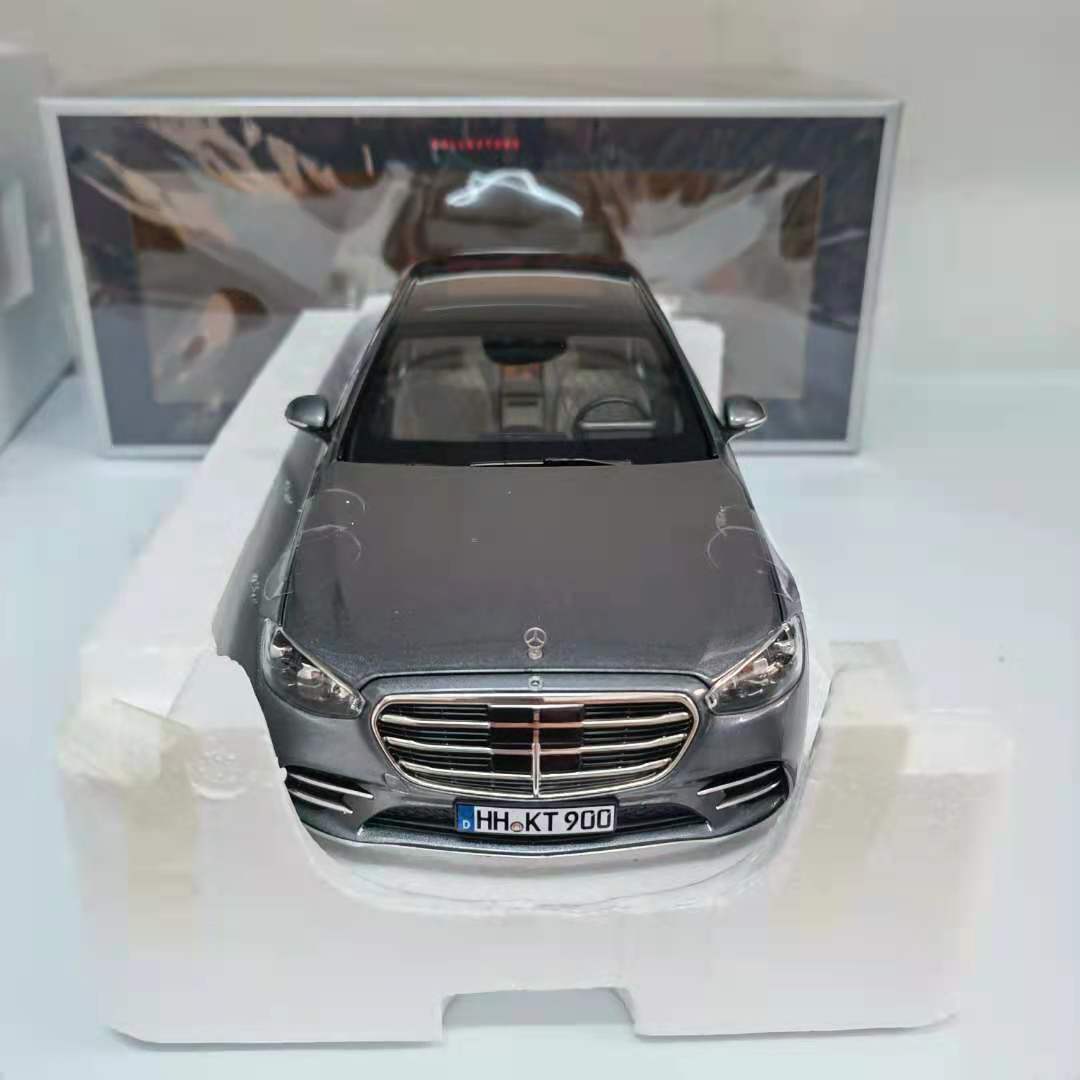 NOREV1:18诺威尔原厂奔驰S CLass AMG 2021 仿真合金汽车模型摆件 - 图0