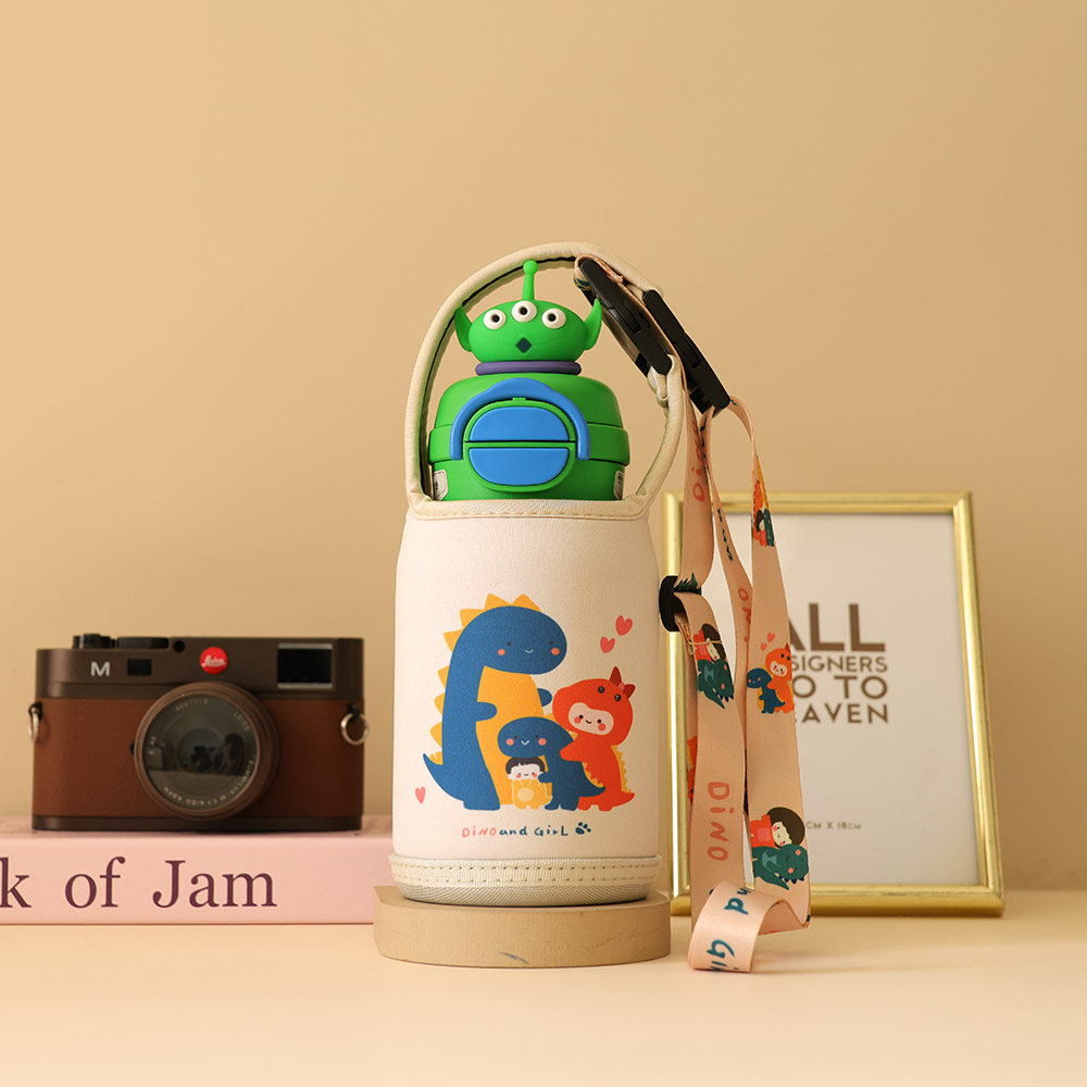 硬底加固杯套保护手提斜挎适配杯具熊开口笑系列600ML保护套配件,淘宝优惠券,粉丝福利购,淘宝优惠卷