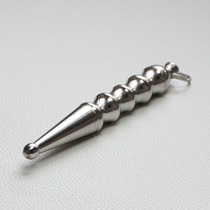 Continue to love military fans EDC Bamboo Festival solid anti-fit short stick 304 Stainless Steel Tactical Massage Stick Breaking Window point Pen