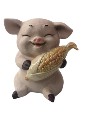 陶瓷生菜玉米盆满钵满家居装饰