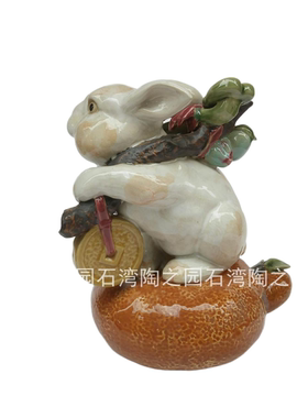 餐厅风水印章动物十二生肖摆件