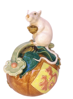 陶瓷公仔十二生肖镇宅家居装饰