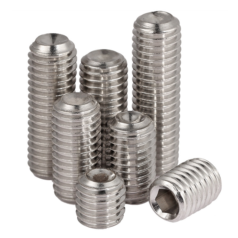 304/316不锈钢凹端紧定螺丝内六角机米无头基米螺钉顶丝M2M3M4M5,淘宝优惠券,粉丝福利购,淘宝优惠卷