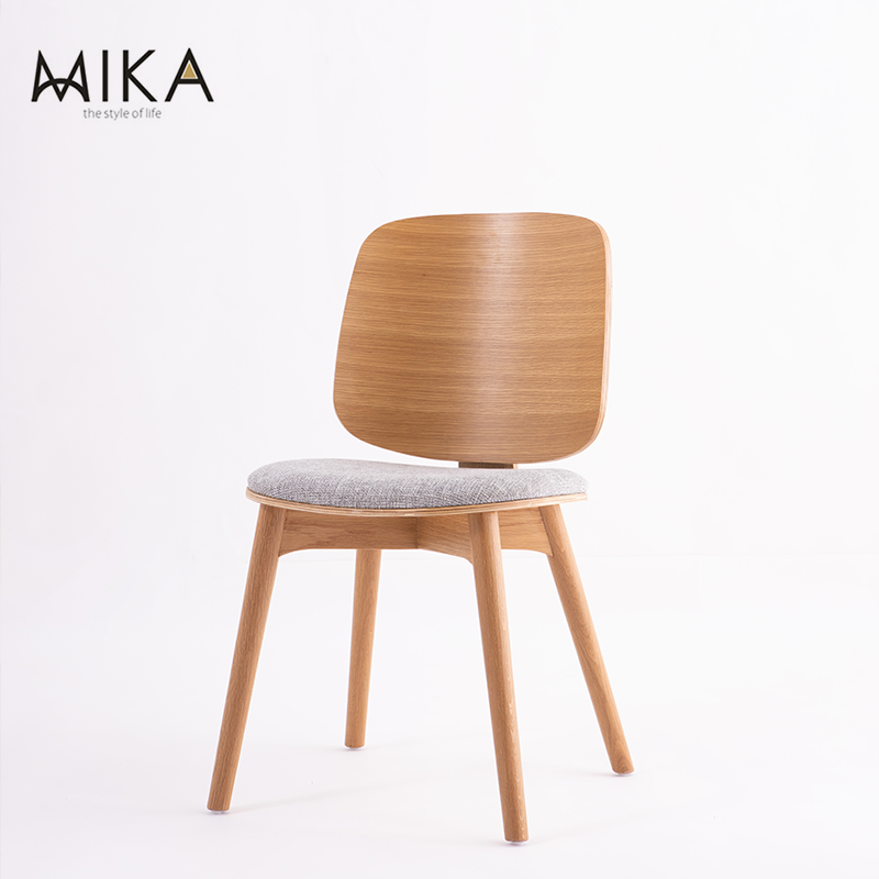 北欧风格设计师餐椅民宿椅子艺术极简家用实木现代简约舒适餐椅-图1