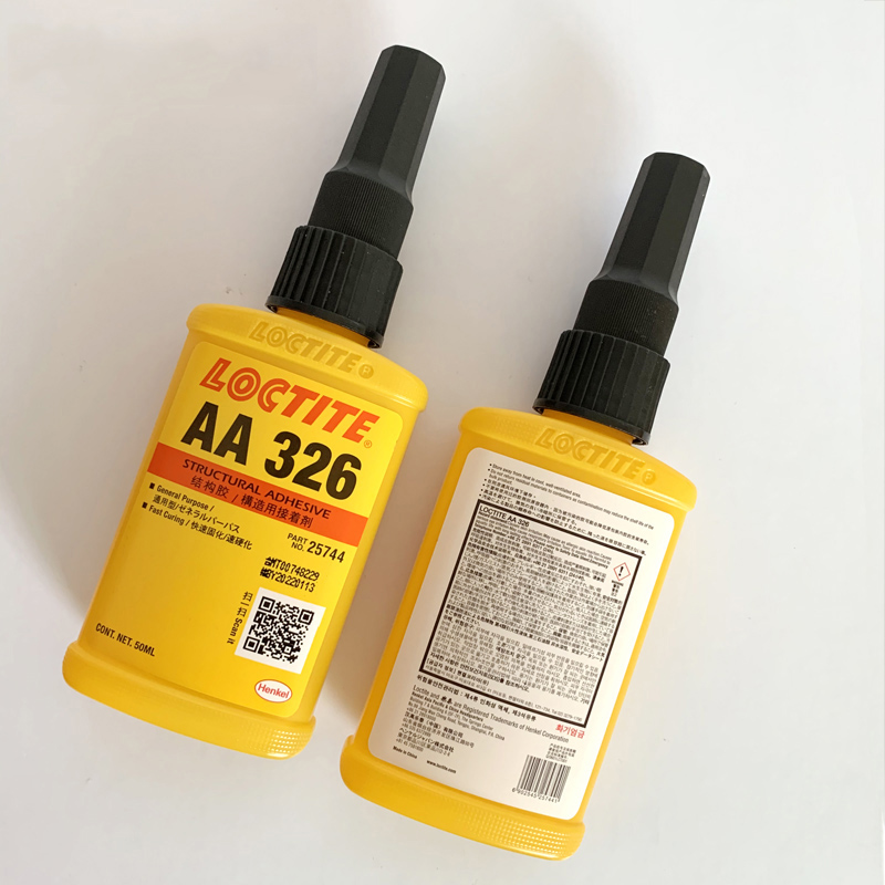 乐泰32胶6水LOCTITE AA326结构胶磁钢专用胶7649促进剂 汉高 50ml - 图1