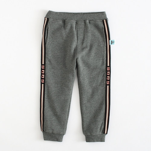 非常小鱼2019秋冬童装39711男童针织里双层裤子100-140满百包邮 - 图3