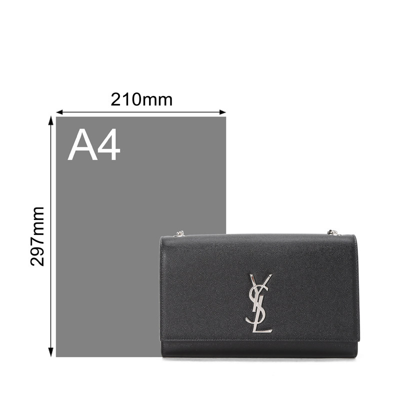 ysl /圣罗兰kate中号颗粒单肩包 奢殿女士包袋