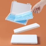 Медицинская маска, детская портативная пластиковая прозрачная коробка для хранения