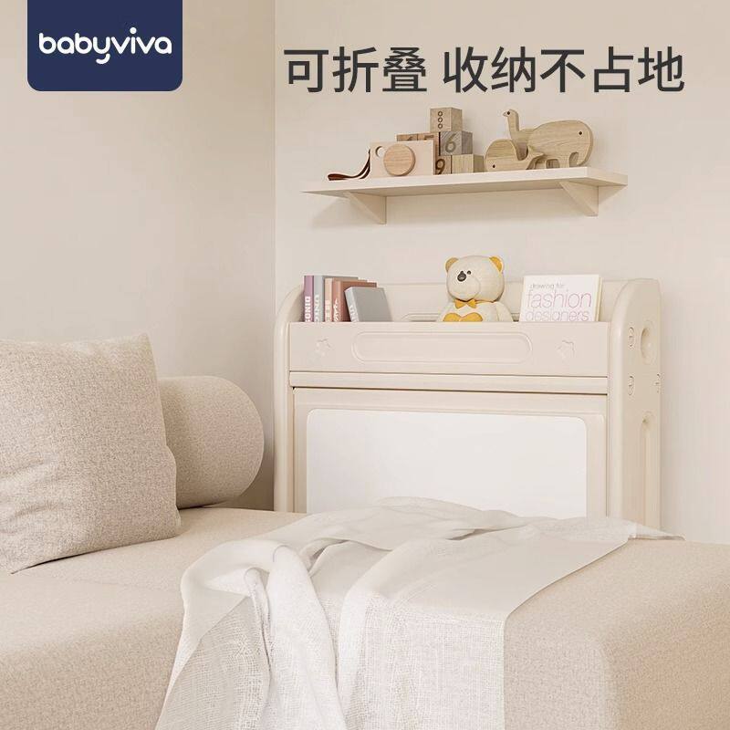 babyviva儿童学习桌椅套装可折叠宝宝幼儿园启蒙玩具桌子画画写字