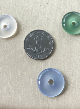 男女玉髓瑞丽平安扣手链