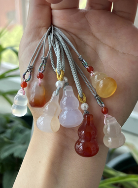 男女玉髓福禄项坠天然