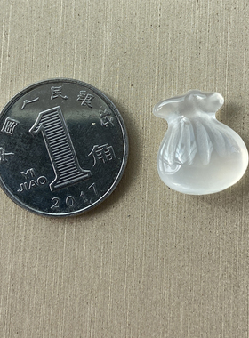 男女玉髓福袋坠子天然