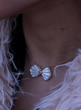 海洋系列贝母烟火项链