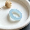 Burmese jade A-grade ice-seed wide version women’s ring