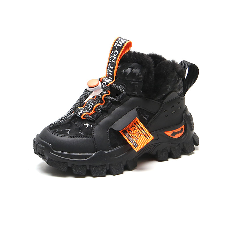 女童雪地靴2025年冬季新款男童雪地棉加绒加厚中大童棉鞋儿童棉靴,淘宝优惠券,粉丝福利购,淘宝优惠卷