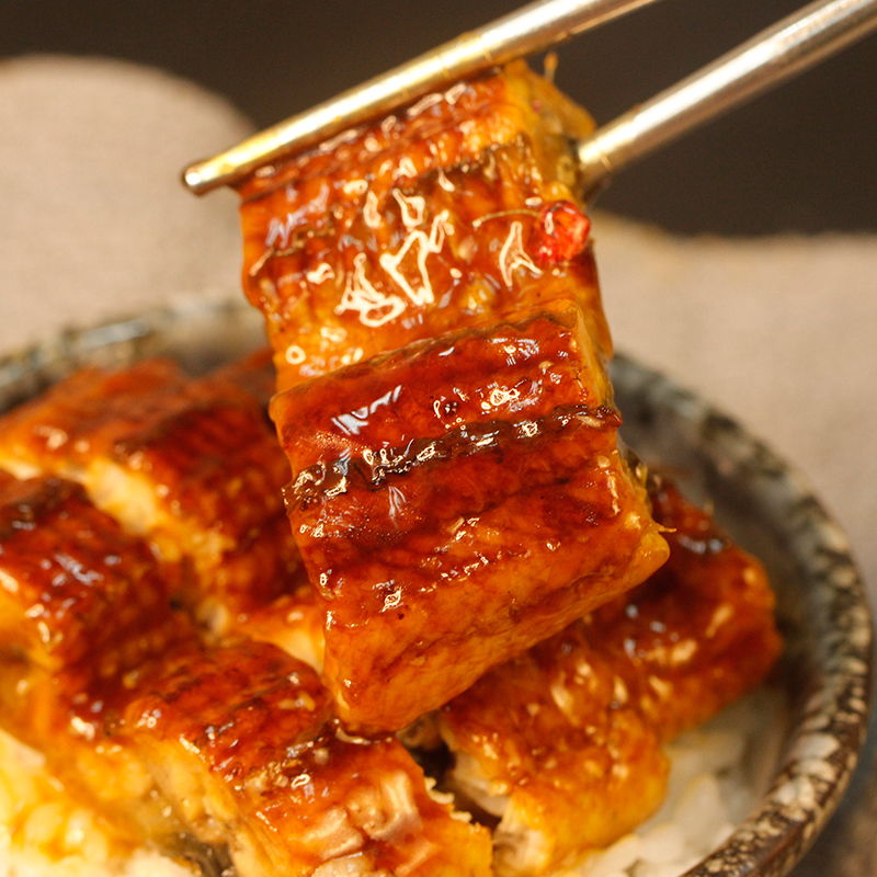 【满300减150专区】日式蒲烧鳗鱼开袋即食烤鳗鱼饭寿司整条500G - 图3