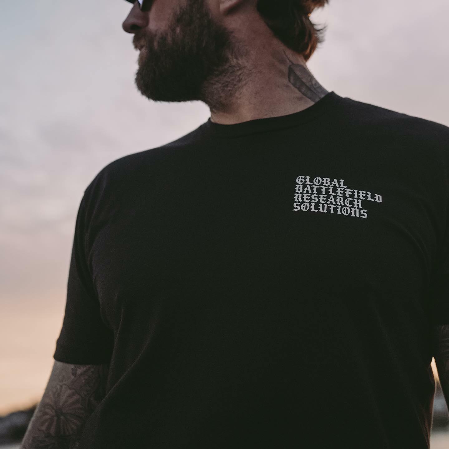 前沿观察组GBRS Grou时尚运动圆领短袖T恤夏季爆款ins潮牌体恤男 - 图1