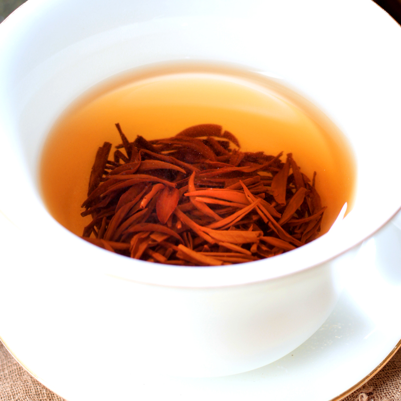 祁雅茶叶旗舰店祁雅祁门红茶新茶茶叶特级浓香正宗祁红金针安徽罐装共500g1