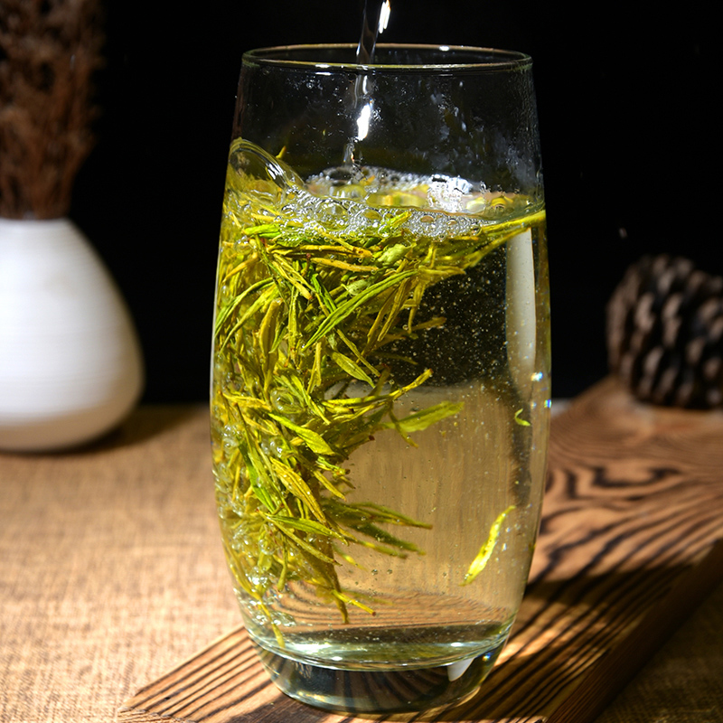 祁雅茶叶旗舰店祁雅黄金芽2022年新茶白茶安吉春茶高山绿茶散装罐装实惠口粮茶1