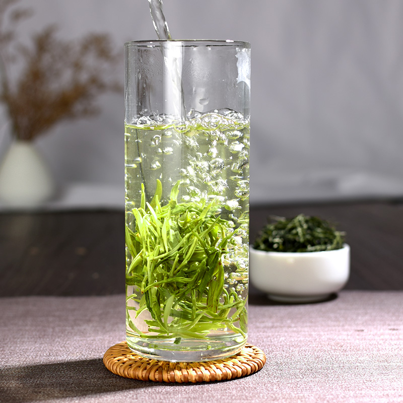 祁雅茶叶旗舰店祁雅毛尖绿茶茶叶新茶特级明前春茶嫩芽浓香散装袋装罐装250g2