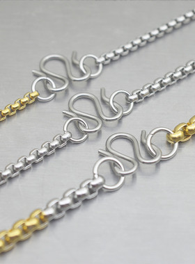 泰国佛牌包金钛钢不掉色吊坠项链