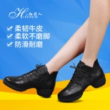 红莉人 Летние танцующие туфли, из натуральной кожи, мягкая подошва