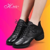 红莉人 Летние танцующие туфли, из натуральной кожи, мягкая подошва