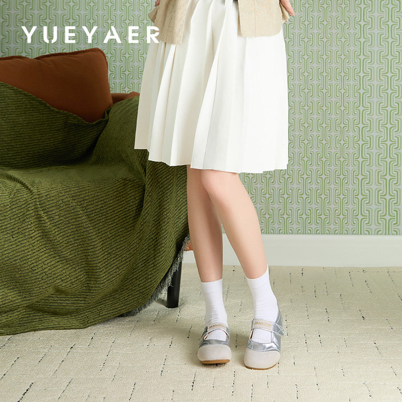 月芽儿2025秋季新款复古法式芭蕾鞋玛丽珍鞋百搭气质平底单鞋女鞋,淘宝优惠券,粉丝福利购,淘宝优惠卷