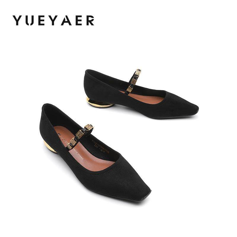 月芽儿玛丽珍鞋女2025春季新款法式复古一字带气质单鞋平底小皮鞋,淘宝优惠券,粉丝福利购,淘宝优惠卷