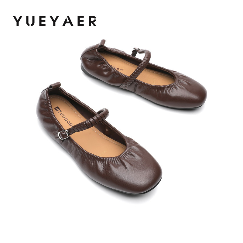 月芽儿浅口绝美单鞋女2026新款春配裙子软底芭蕾舞鞋平底玛丽珍鞋,淘宝优惠券,粉丝福利购,淘宝优惠卷