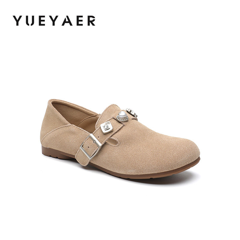 月芽儿软底勃肯鞋女2025新款秋一脚蹬平底单鞋时尚不累脚百搭女鞋,淘宝优惠券,粉丝福利购,淘宝优惠卷