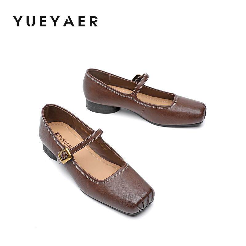 月芽儿复古一字带舒适芭蕾舞单鞋女平底百搭方头玛丽珍鞋晚晚风鞋,淘宝优惠券,粉丝福利购,淘宝优惠卷