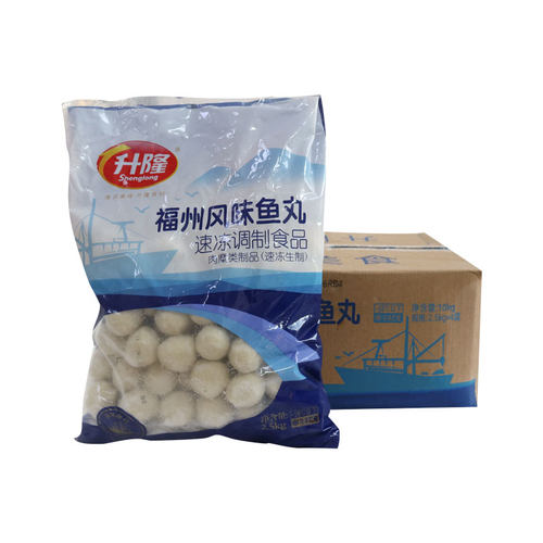 升隆福州风味鱼丸2.5kg*4袋包心鱼丸火锅食材丸子麻辣烫小吃 - 图3