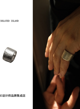 本饰BENSHI细微肌理质感尾戒