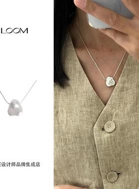 loom熔岩流动水滴造型长项链