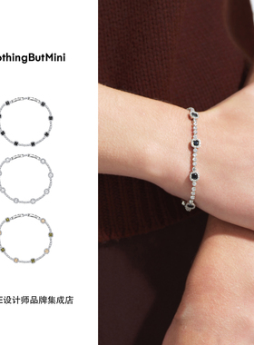 Dare买手店 NothingButMini 方糖锆石手链高级精致礼物复古饰品女