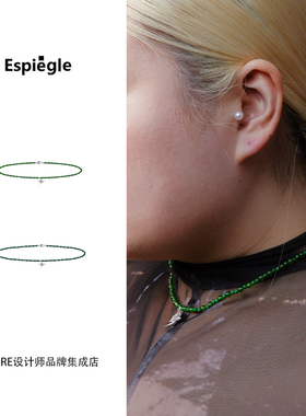 espiegle小鸟编珠项链