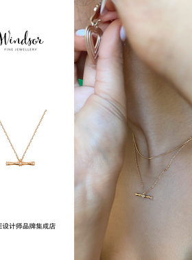 Dare买手店 LHwindsor温莎珠宝 Fob项链金色复古欧美饰品首饰叠戴
