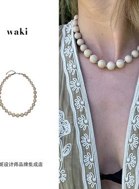 waki夏威夷果项链锁骨链首饰