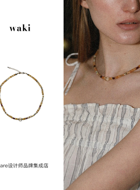 waki黄油乳酪项链原创小众