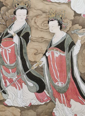高清艺术喷绘画芯临摹学习装饰画