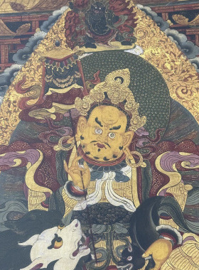 高清艺术喷绘画芯宣纸绢布手卷画