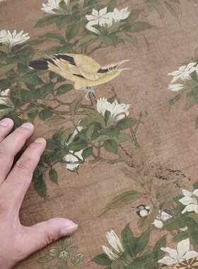 吕纪 四季花鸟图 复古书画春夏秋冬写意国画仿古复制客厅卷轴装饰