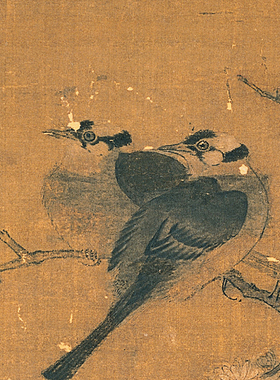 高清艺术喷绘画芯宣纸绢布卷轴画
