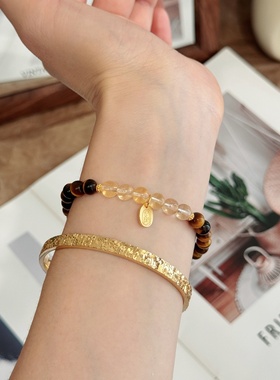 虎眼石吉祥上上签手串